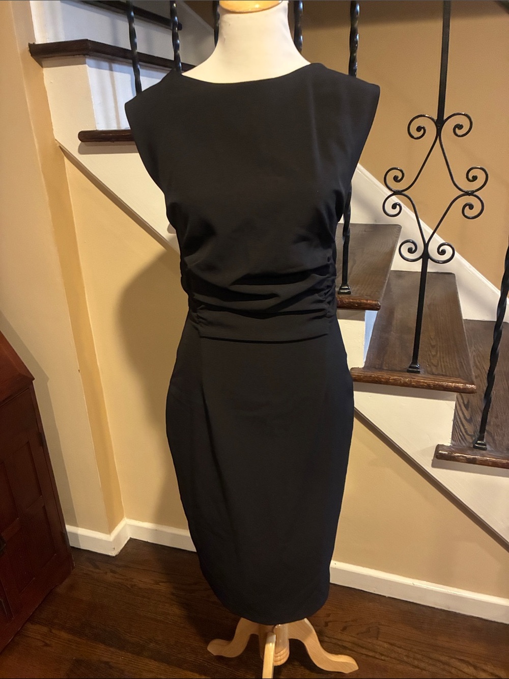 Classic Black Sheath Dress - Elegant Women's Dress medium